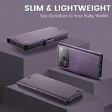 CaseMe iPhone 17 Pro -suojakuori 023 Series Liila