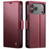 CaseMe iPhone 17 Pro -suojakuori 023 Series Punainen