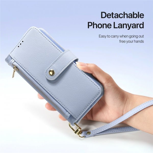 Dux Ducis iPhone 17 Pro Kotelo 2-in-1 Lawa Series MagSafe Sininen