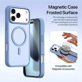 Dux Ducis iPhone 17 Pro Kotelo 2-in-1 Lawa Series MagSafe Sininen