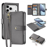 Dux Ducis iPhone 17 Pro -suojakuori 2-in-1 Lawa Series MagSafe harmaa