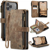 CaseMe iPhone 17 Pro -kotelo C30-sarja Ruskea