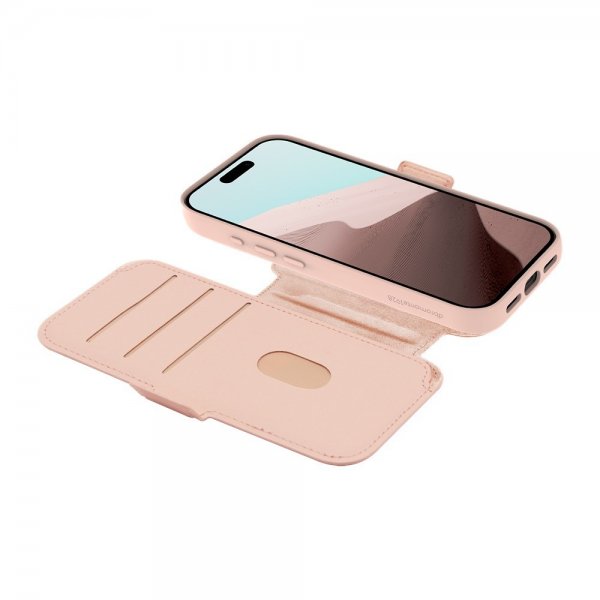 dbramante1928 iPhone 17 Pro -kuori Lynge MagSafe ICON Pink Sand
