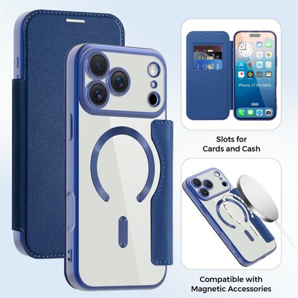 iPhone 17 Pro Kotelo MagSafe Sininen