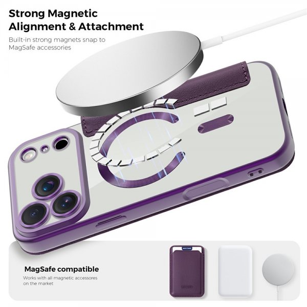 iPhone 17 Pro -kotelo MagSafe, violetti