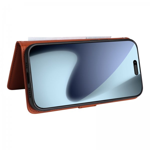 Betopnice iPhone 17 Pro -kuori irrotettavalla kuorella 005 ruskea