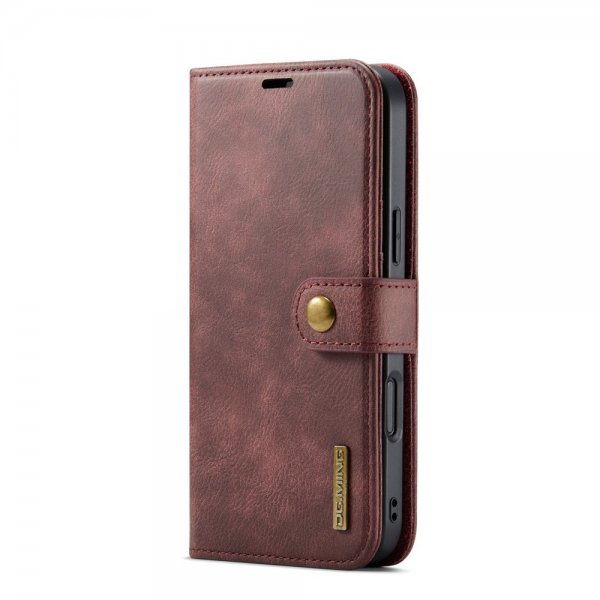 Dg.Ming iPhone 17 Pro -kotelo irrotettavalla kuorella, punainen