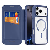 Dux Ducis iPhone 17 Pro Kotelo Skin X Pro Series MagSafe Sininen