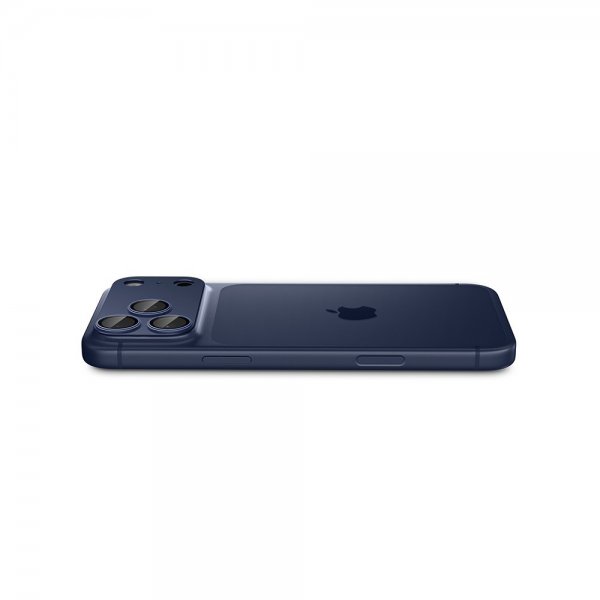 Spigen iPhone 17 Pro kameransuojaus Glas.tR EZ Fit Optik Pro XL Sininen
