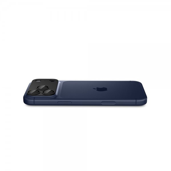 Spigen iPhone 17 Pro kameransuoja Glas.tR EZ Fit Optik Pro XL Musta