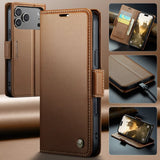 CaseMe iPhone 17 Pro Max -kotelo 023 Series Ruskea