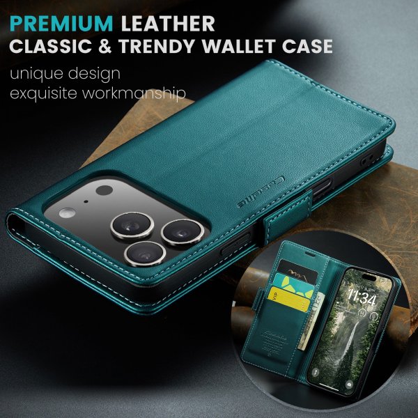 CaseMe iPhone 17 Pro Max -suojakotelo, 023 Series, vihreä