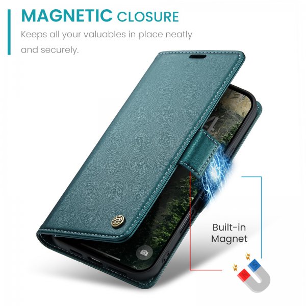 CaseMe iPhone 17 Pro Max -suojakotelo, 023 Series, vihreä