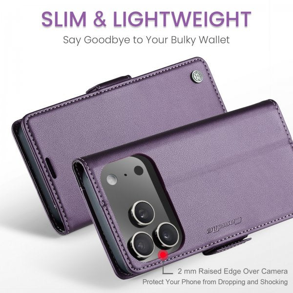 CaseMe iPhone 17 Pro Max -kotelo 023-sarja violetti