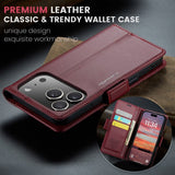 CaseMe iPhone 17 Pro Max -suojakotelo 023 Series, punainen