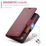 CaseMe iPhone 17 Pro Max -suojakotelo 023 Series, punainen