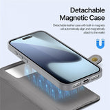 Dux Ducis iPhone 17 Pro Max -kotelo 2-in-1 Lawa Series MagSafe harmaa