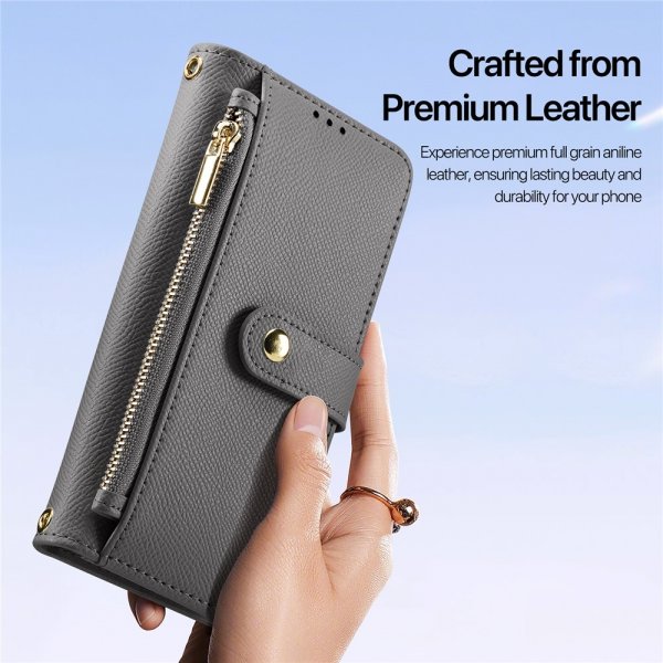 Dux Ducis iPhone 17 Pro Max -kotelo 2-in-1 Lawa Series MagSafe harmaa