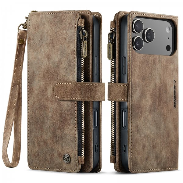 CaseMe iPhone 17 Pro Max C30-sarjan suojakotelo, ruskea