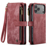 CaseMe iPhone 17 Pro Max -suojakotelo, C30-sarja, punainen