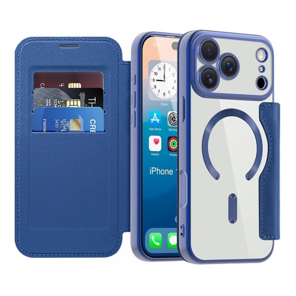 iPhone 17 Pro Max Kuori MagSafe Sininen