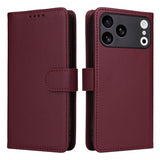 Betopnice iPhone 17 Pro Max -kotelo irrotettavalla kuorella 005 Punainen