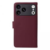 Betopnice iPhone 17 Pro Max -kotelo irrotettavalla kuorella 005 Punainen