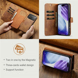 Dg.Ming iPhone 17 Pro Max Irrotettava kuori Ruskea
