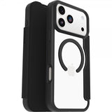 Otterbox iPhone 17 Pro Max React Folio MagSafe -suojakotelo, Black Crystal