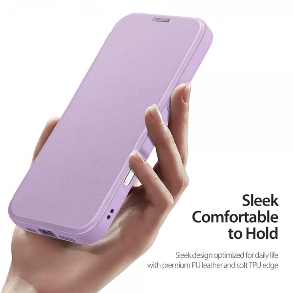 Dux Ducis iPhone 17 Pro Max -suojakuori Skin X Pro Series MagSafe, violetti