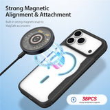 Dux Ducis iPhone 17 Pro Max -suojakuori Skin X Pro Series MagSafe, musta