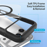 Dux Ducis iPhone 17 Pro Max -suojakuori Skin X Pro Series MagSafe, musta