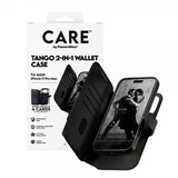 CARE by PanzerGlass iPhone 17 Pro Max Tango Two-in-One Wallet MagSafe -suojakotelo, musta