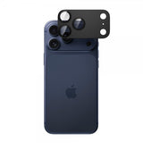 Spigen iPhone 17 Pro Max Kamerasuojalasi Glas.tR EZ Fit Optik Pro XL Musta