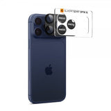 Spigen iPhone 17 Pro Max Kamerasuojalasi Glas.tR EZ Fit Optik Pro XL Musta