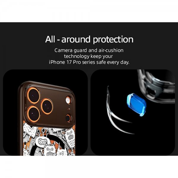 Spigen iPhone 17 Pro Max -kuori C11 MagFit Inkverse