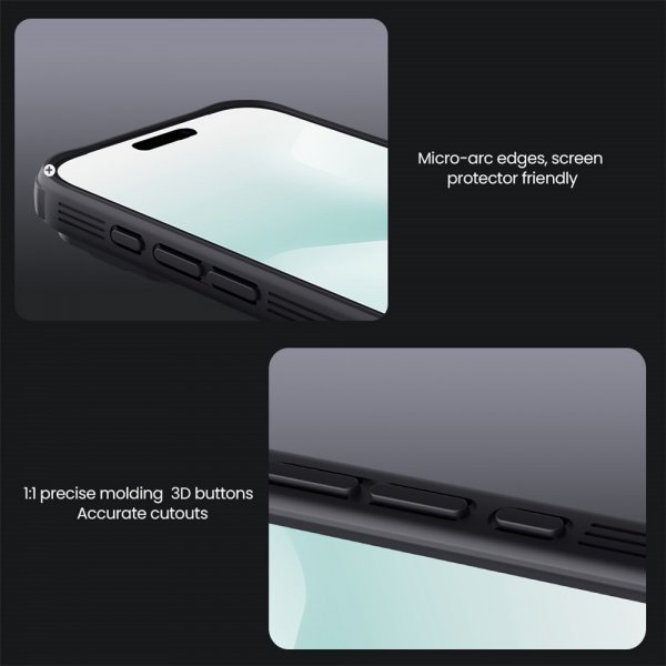 Nillkin iPhone 17 Pro Max -kuori CamShield Pro MagSafe, musta
