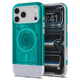 Spigen iPhone 17 Pro Max -kuori Classic C1 MagFit Bondi Blue