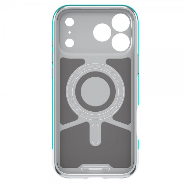 Spigen iPhone 17 Pro Max -kuori Classic C1 MagFit Bondi Blue