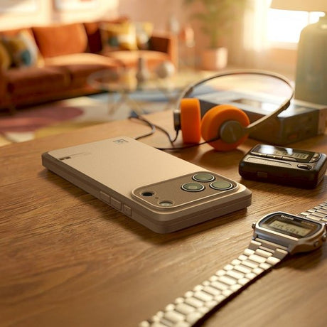 Spigen iPhone 17 Pro Max -kuori Classic LS MagFit Stone