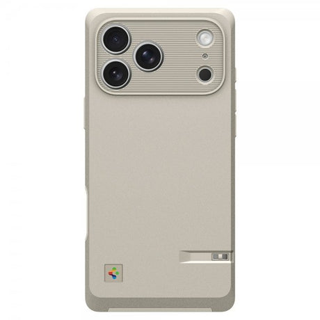 Spigen iPhone 17 Pro Max -kuori Classic LS MagFit Stone