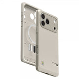 Spigen iPhone 17 Pro Max -kuori Classic LS MagFit Stone