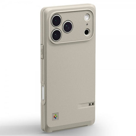 Spigen iPhone 17 Pro Max -kuori Classic LS MagFit Stone