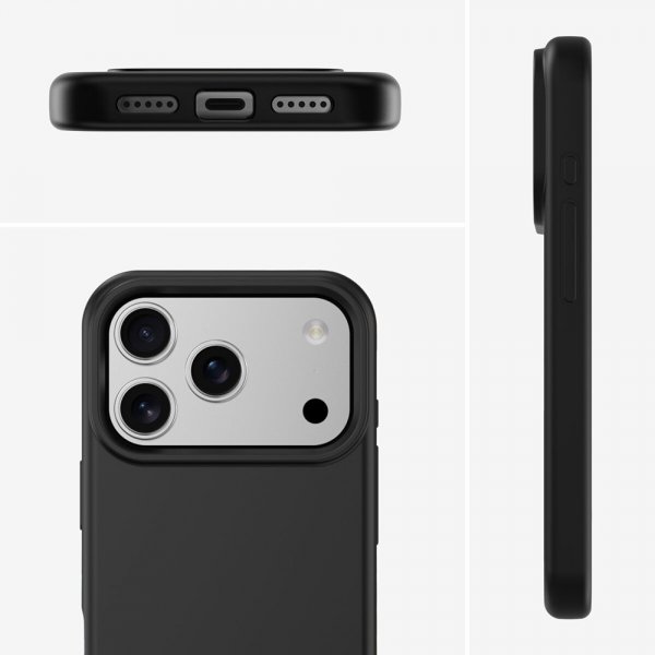4smarts iPhone 17 Pro Max Kuori Cupertino MagSafe Musta