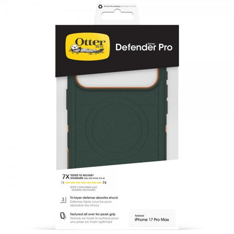 Otterbox iPhone 17 Pro Max/iPhone 18 Pro Max Kuori Defender Pro MagSafe Green Intrigue