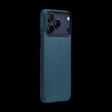 Pitaka iPhone 17 Pro Max Kuori Edge Black/Blue Twill
