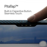 Pitaka iPhone 17 Pro Max Kuori Edge Black/Blue Twill