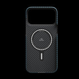 Pitaka iPhone 17 Pro Max Kuori Edge Black/Blue Twill
