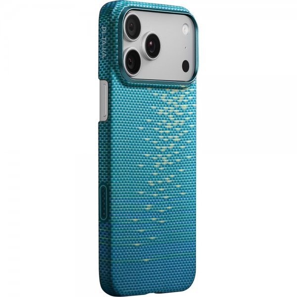 Pitaka iPhone 17 Pro Max -kuori Edge Lucid Blue