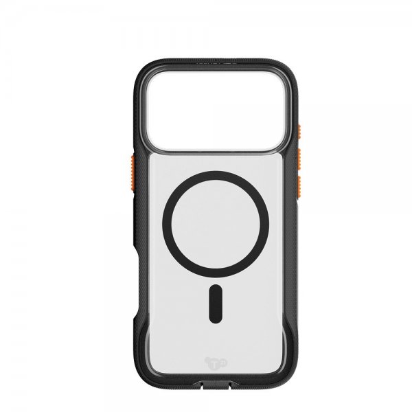 Tech21 iPhone 17 Pro Max Kuori EvoPro MagSafe Läpinäkyvä Musta